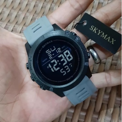 jam tangan PRIA Original SKYMAX 1808 MILITARY SERIAS BISA BERENANG BERGARANSI