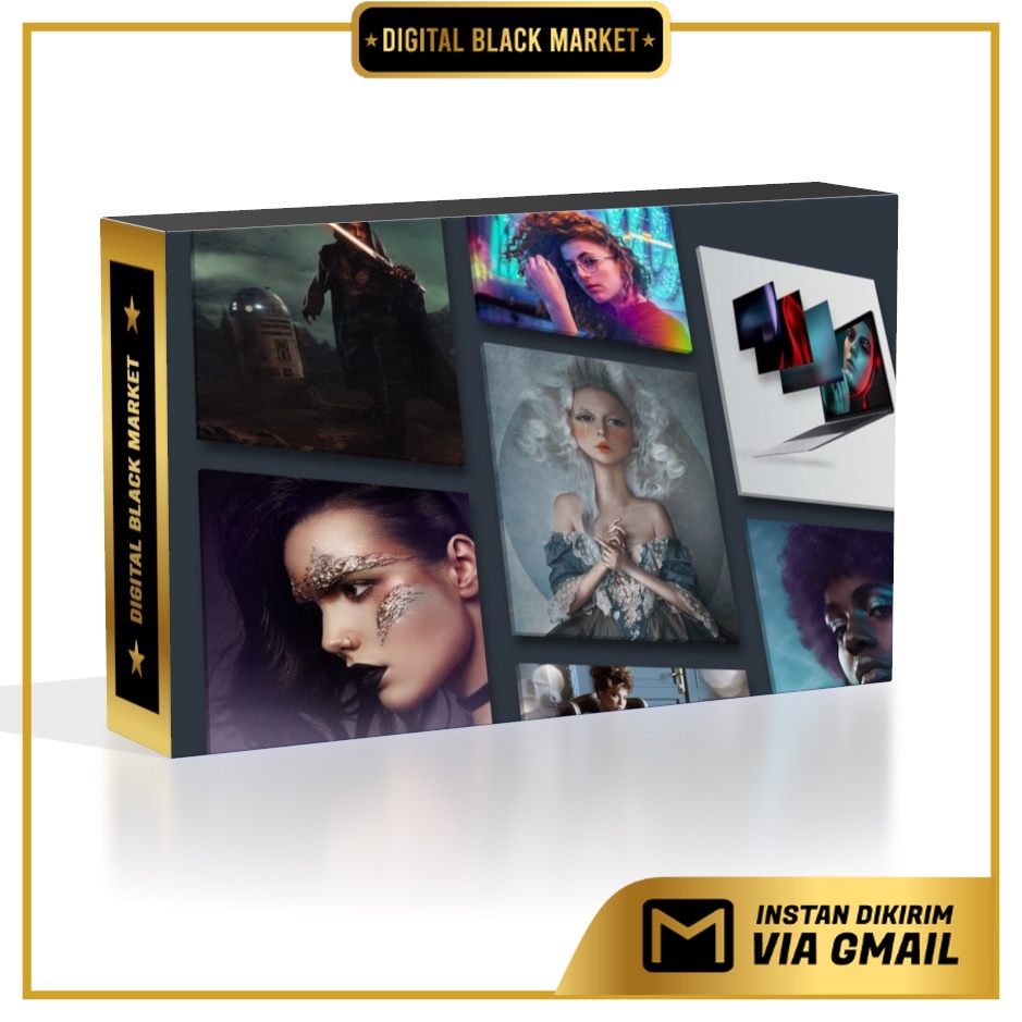 PROEDU Master Collection - 200 Cinematic Portrait Overlays