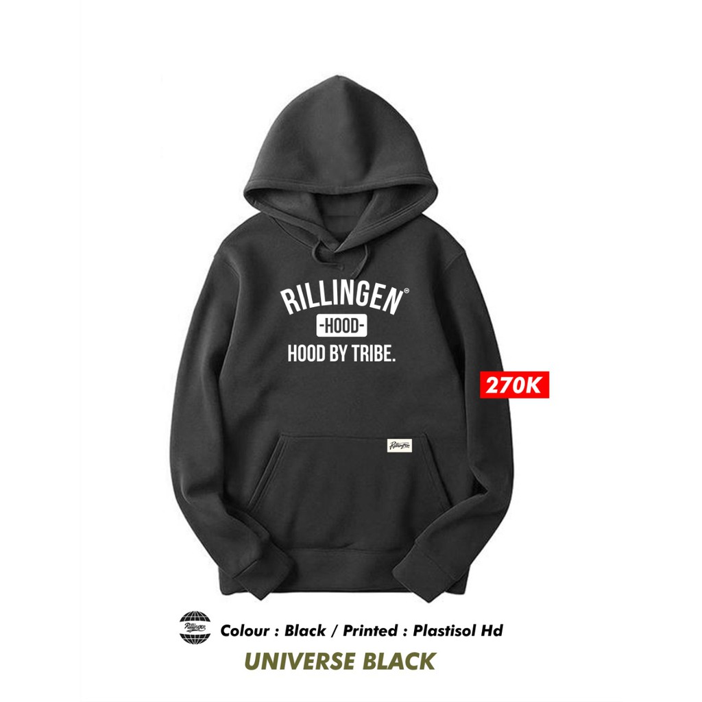 RILLINGEN / UNIVERSE BLACK / HOODIE