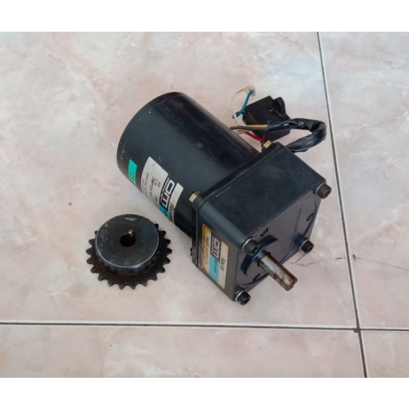 Ac Motor Oriental Gearbok Ac 220V Ratio 1 : 18