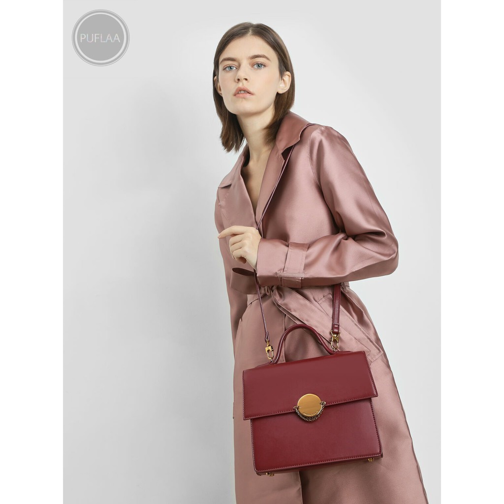 Tas CK 0759 Classic Top Handle Bag CNK/Charles And Keith Original/Tas Wanita CK/Tas Wanita Import CK