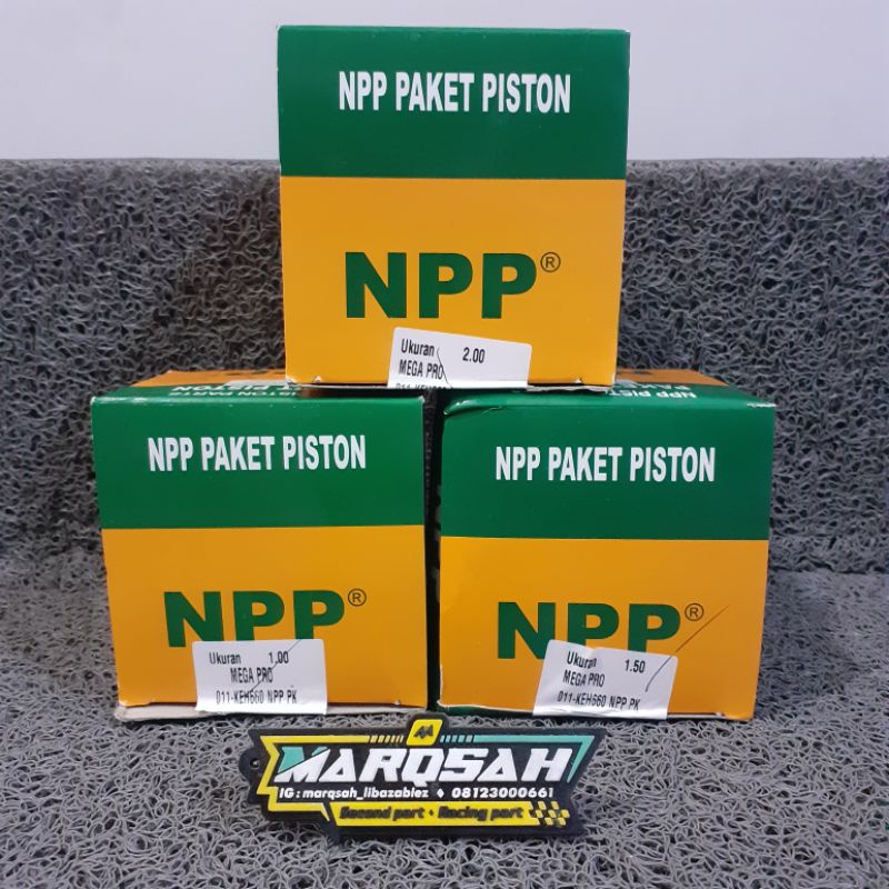 Piston Npp Piston Set Npp Megapro Os STD 50 100 150 200-1