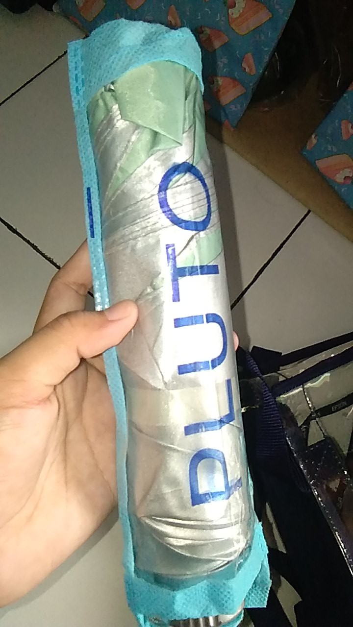 Payung Lipet 3 Polos Pluto(maaf Pembelian Lusinan Random)
