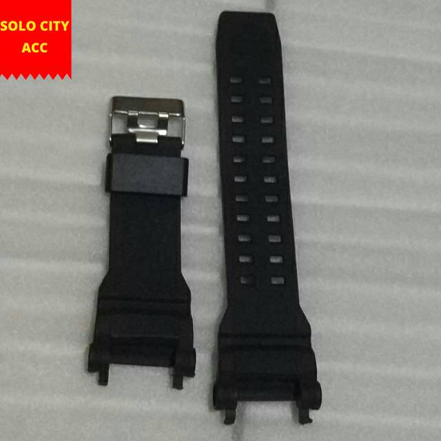 STRAP TALI JAM TANGAN CASIO GPW-2000 GPW2000 GPW 2000 WARNA HITAM