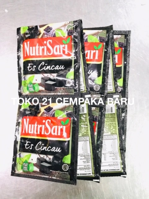 

Nutrisari Rasa ES CINCAU 1 renceng isi 10 sachet | Nutrisari Murah