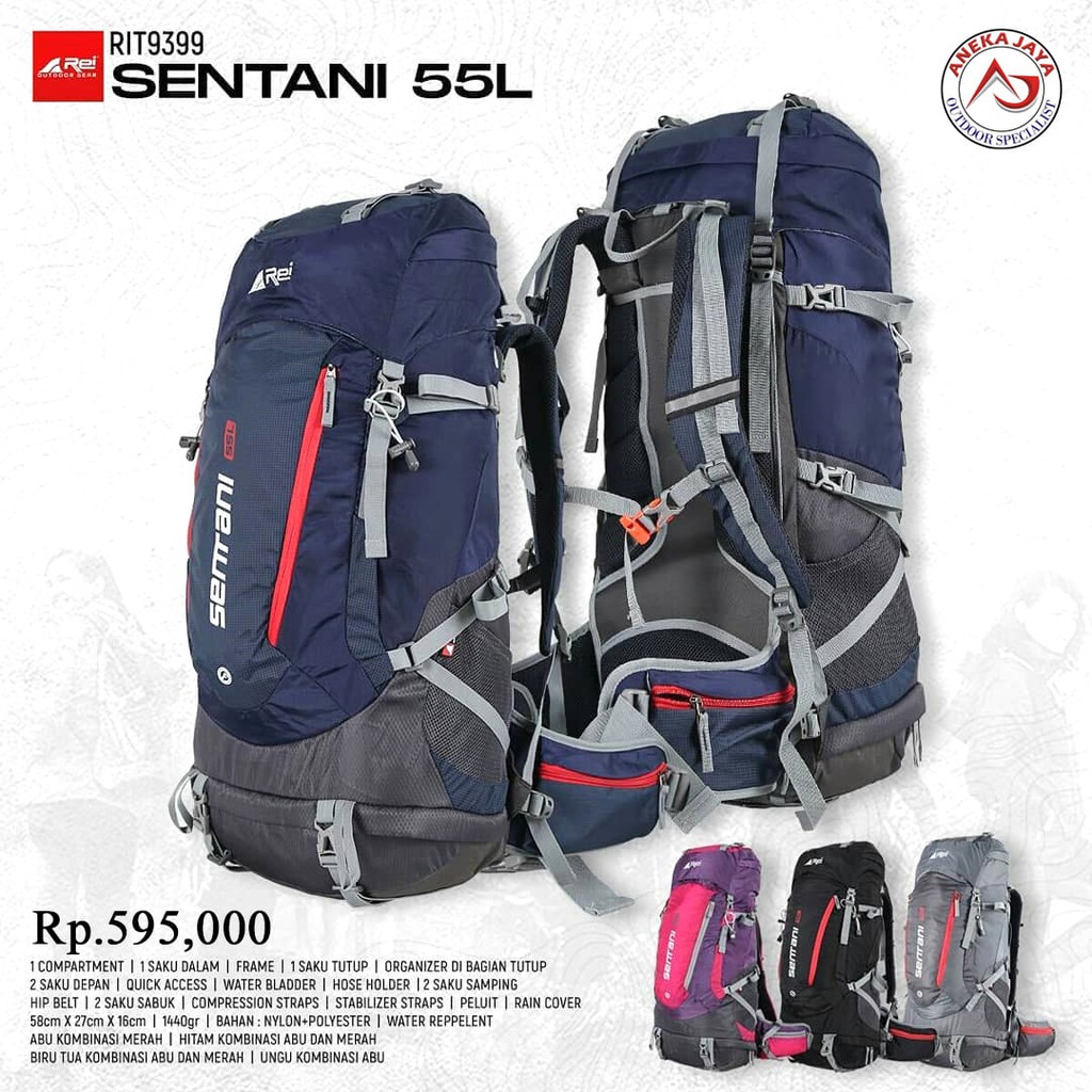 CARRIER AREI SENTANI 55 LITER