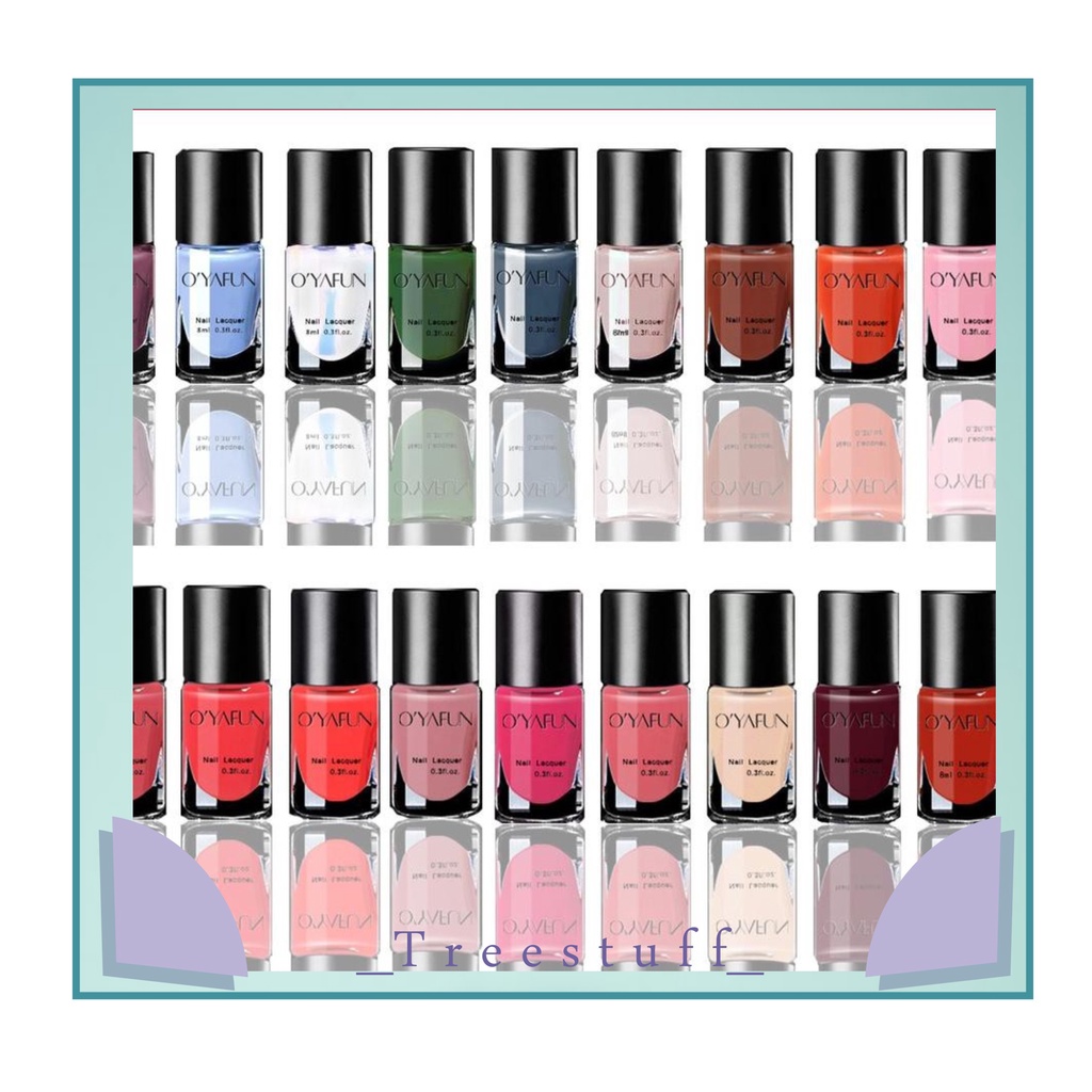 [ TREESTUFF ] KUTEK OYAFUN - KUTEK PEEL OFF - KUTEK MURAH - KUTEK HALAL - KUTEK MUSLIMAH - KUTEKS OY
