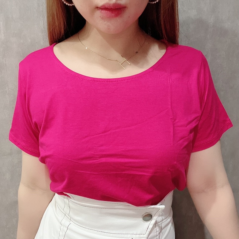 Loose Crop Top | Baju Kaos Polos Crop Atasan Wanita | Maimon Grosir