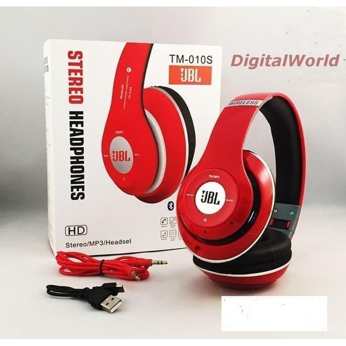 HEADPHONE BLUETOOTH JBL TM-010S / HEADSET WIRELESS TM010S / JBL 010S