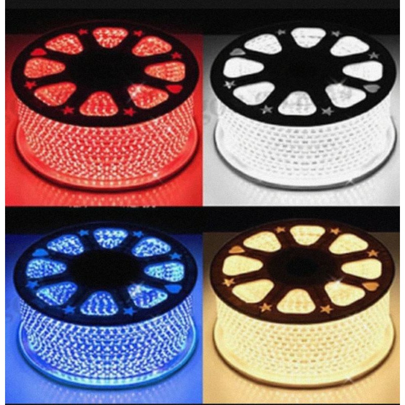 LED STRIP  waterproof AC220V/Harga per 1 meter/Jual Meteran (1M~100M)