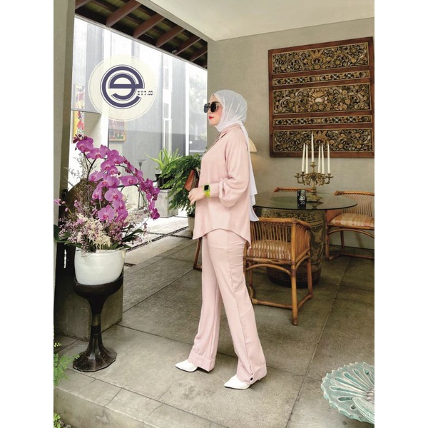 Mecca Set Ori by Evt.Co / Setelan Celana / Setelan Katun / Baju Pesta / Tunik / Atasan Cewek / Fashi