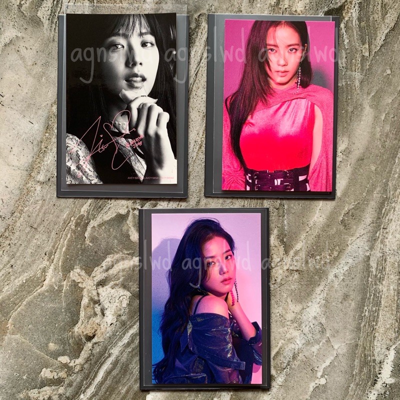 Jisoo blackpink Japan photocard DDU DU, RE ALBUM, In Your Area official