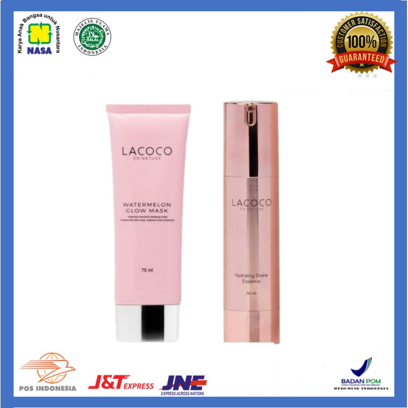 Paket Skincare Instant Glowing Lacoco HDE And Glow