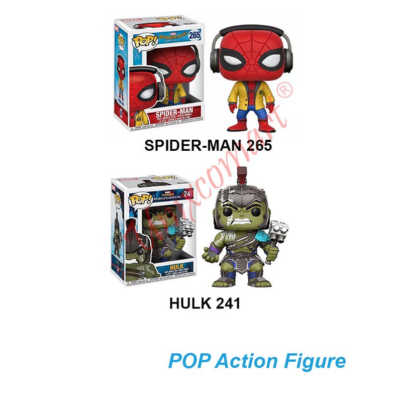 Pop Action Figure Mainan Anak Pajangan