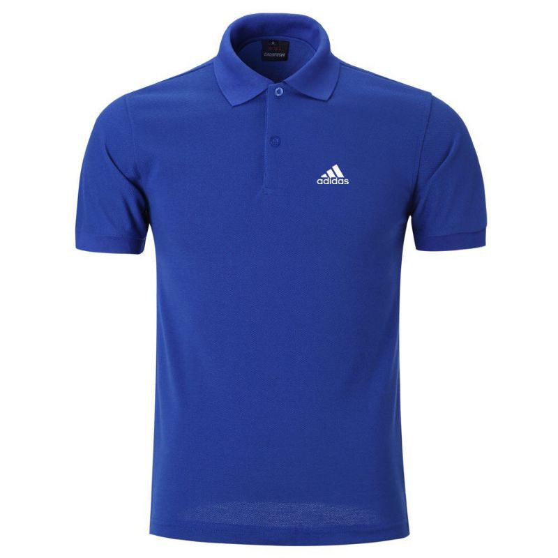 ⭐️⭐️⭐️⭐️⭐️POLO LOGO ADIDAS-POLO-T-SHIRT-GSM220-HIGH-QUALITY / LOGOSABLON PRINTED PRESS POLYFLEX PREM