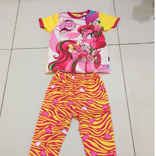 Setelan Baju Tidur / Piyama Little Pony