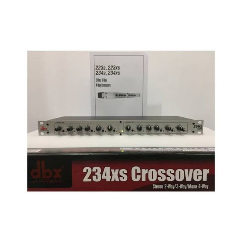 CROSSOVER DBX 234xs 234 XS 4 WAY MONO STEREO DBX 234