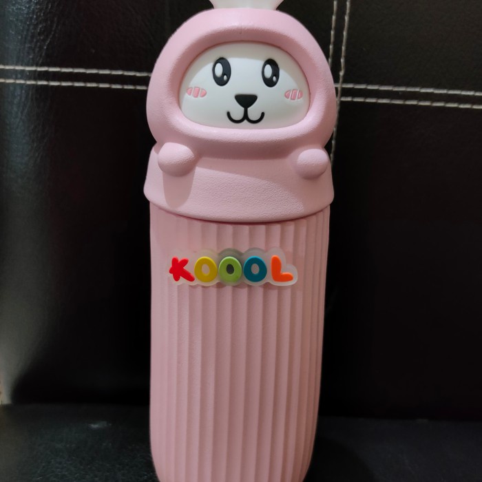 

[GRATIS ONGKIR] Stationery Pencil Case Kids Pencil Box Kotak Pencil Anak Kotak Pensil - Merah Muda TERJAMIN