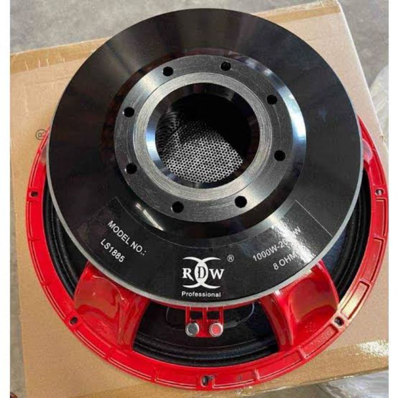 COMPONENT SPEAKER RDW LS1885 RDW SUBWOOFER 18 INCH ORIGINAL