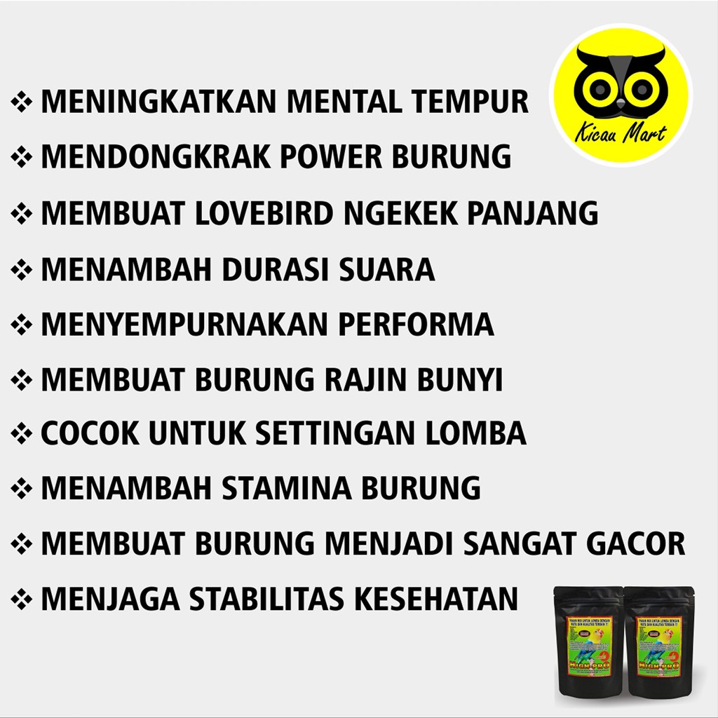 HI PRO MIX AIDY WIJAYA MILET CAMPUR SUPER PAKAN BURUNG LOVEBIRD HARIAN LOMBA HIGH NUTRISI PAKAN PENGGACOR BURUNG LOVEBIRD LOVE BIRD NGEKEK KONSLET SUPER GACOR HGPMIX