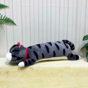 Guling Cat Topi Size 28&quot;/70cm/guling animal/bantal guling kucing/Guling Boneka Furyu Cat