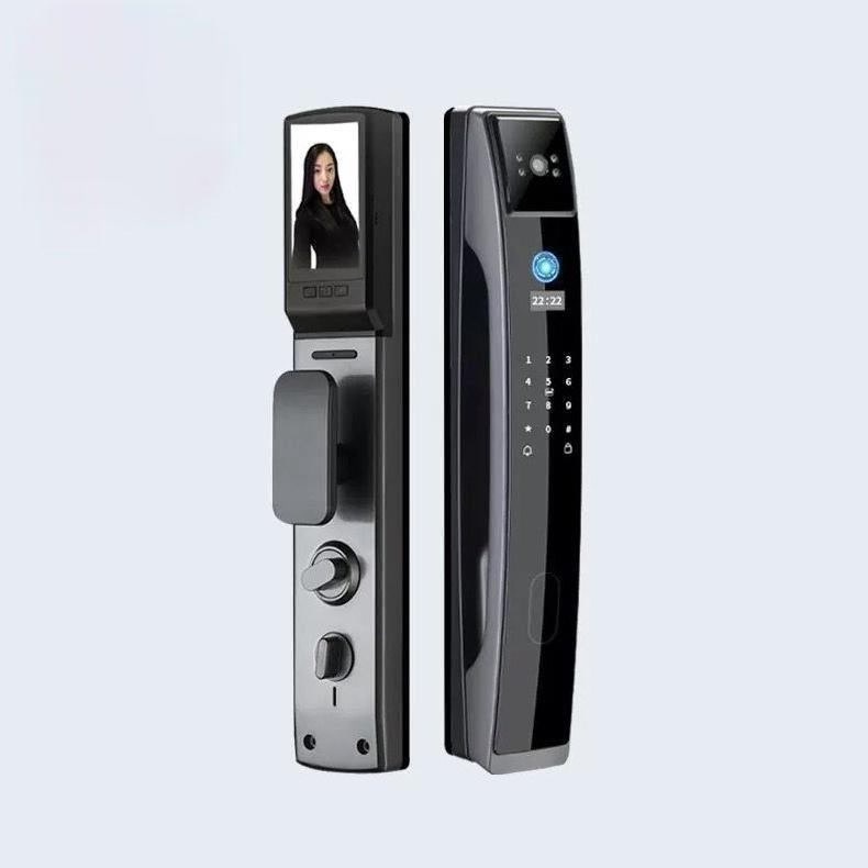 SB Smart Door Lock Door Lock Handle Fingerprint Waterprof - Kunci Pintu Digital