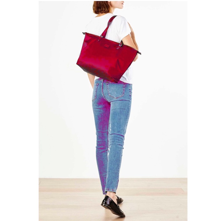 Tas Lipault Samsonite Plume Tote Bag S - Merah