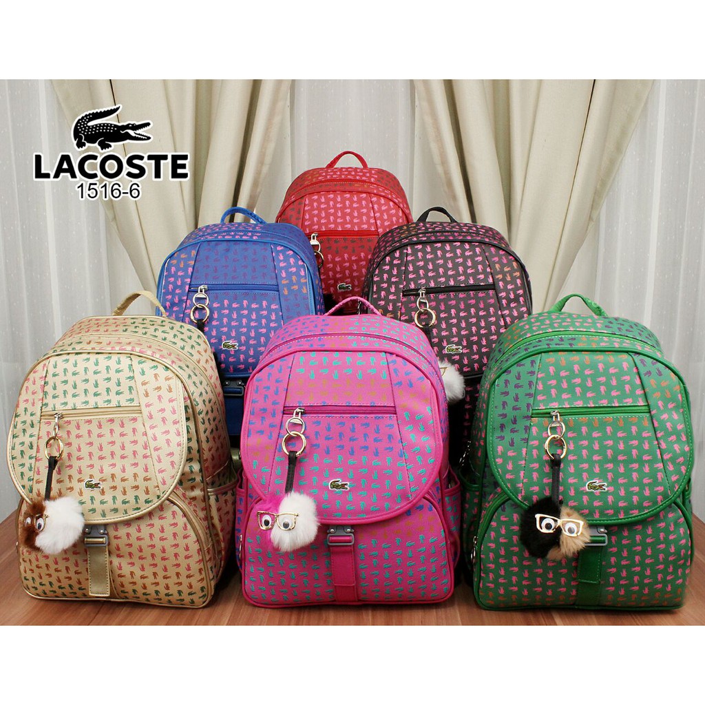 Tas Ransel Lacoste Lacos 1516-6  UIO 89  batam impor original fashion branded reseller sale