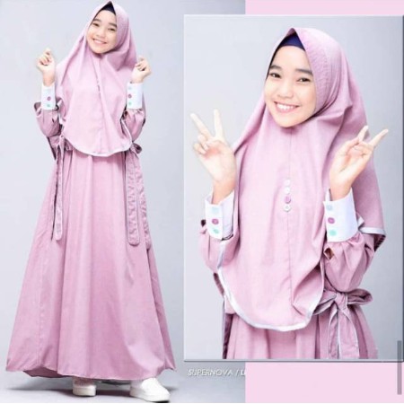 Pin Di Model Baju Gamis Modern Terbaru