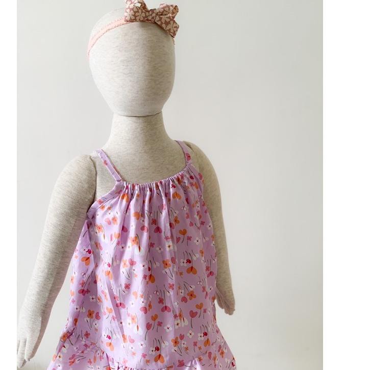 ✰ LITTLE BOOMERS - Kalea Dress Anak 0Y 1Y 2Y 3Y 4Y 5Y ❉