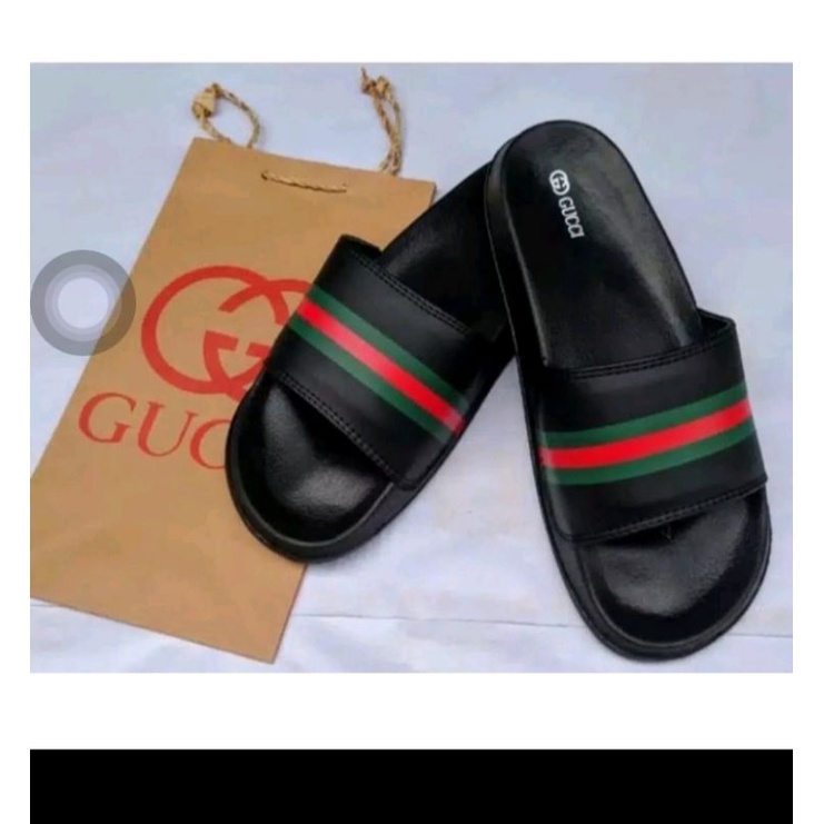 SANDAL SLOP  GUCCI BISA DIPAKAI PRIA DAN WANITA CASUAL