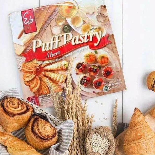 

edo puff pastry sheet 750 gram TERLARIS TERPERCAYA ORIGINAL
