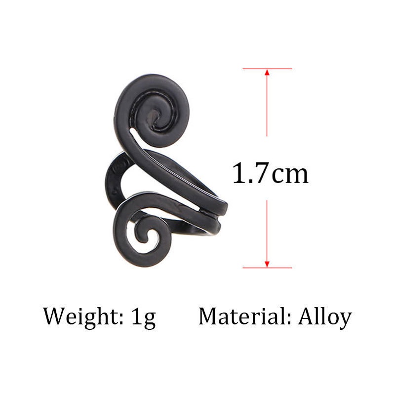 [ 1Pc Elegant Totem Tragus Ear Clips Non Piercing Cartilage Earring  Ear Jewelry Accessories ]