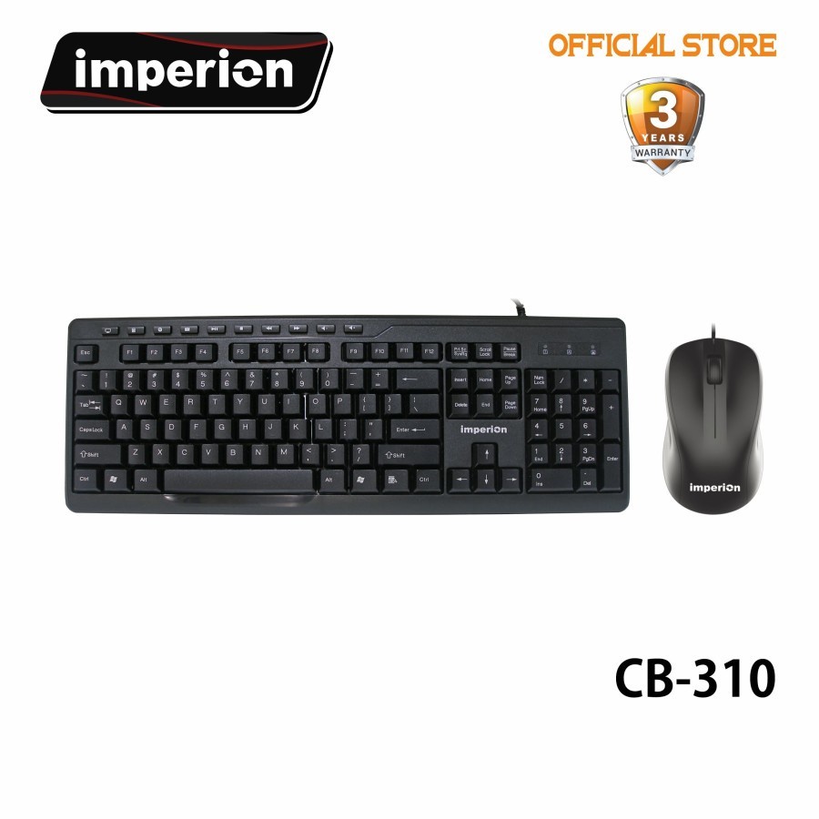 Keyboard Mouse Imperion CB-310 USB Multimedia