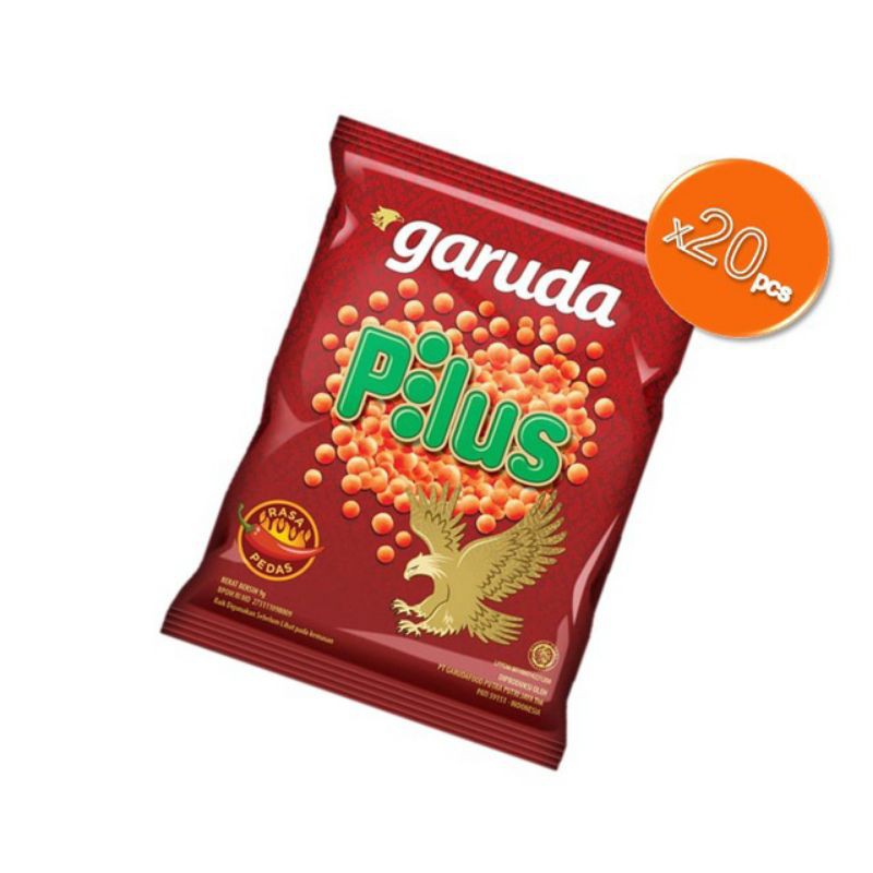 

Garuda Kacang Pilus Putra Pedas 9gr × 20pcs