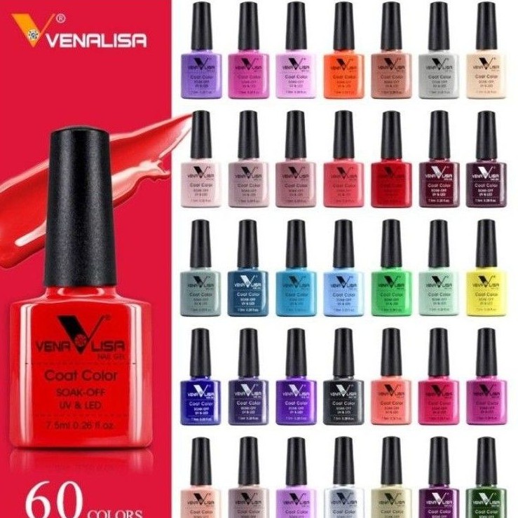 No 901- 920 Gel Nail Polish 7.5ml Venalisa VIP1 / Kutek UV Gel Venalisa / Kutek Gel Polish