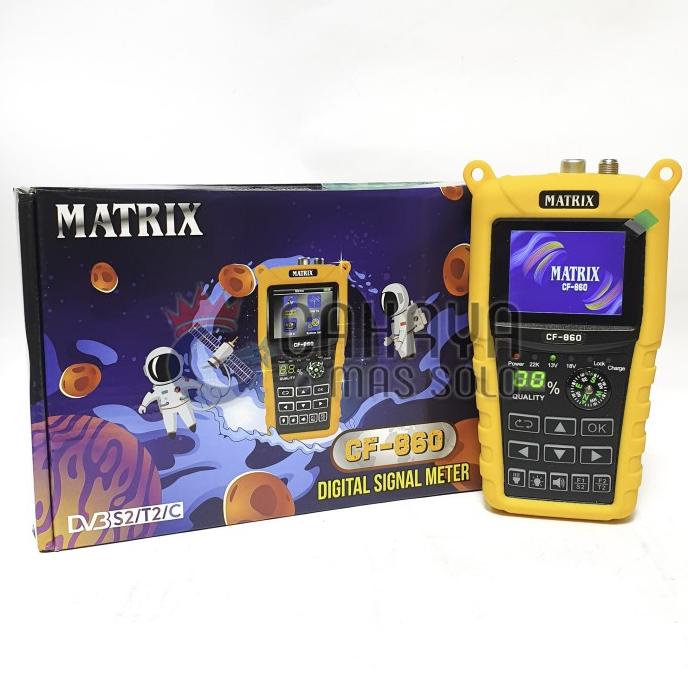 ><><><] Satelit Finder CF 860 Matrix Parabola Antena TV T2 Tracking LNB Nex