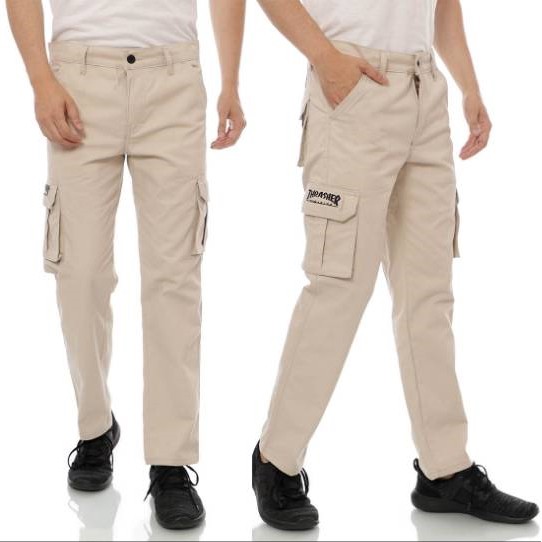Celana pria Cargo panjang thrasher Jumbo Shopee Indonesia Celana pria Cargo panjang thrasher Jumbo Shopee Indonesia
