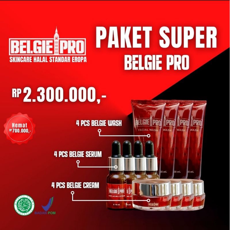 Paket Super Lengkap Belgie Pro