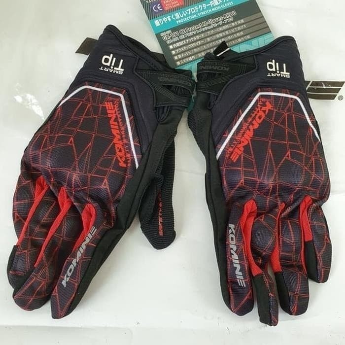 Gloves Sarung Tangan Motor Komine GK191 ORIGINAL Glove Touchscreen