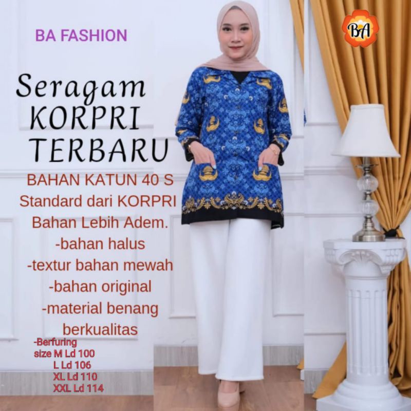 seragam korpri,batik korpri