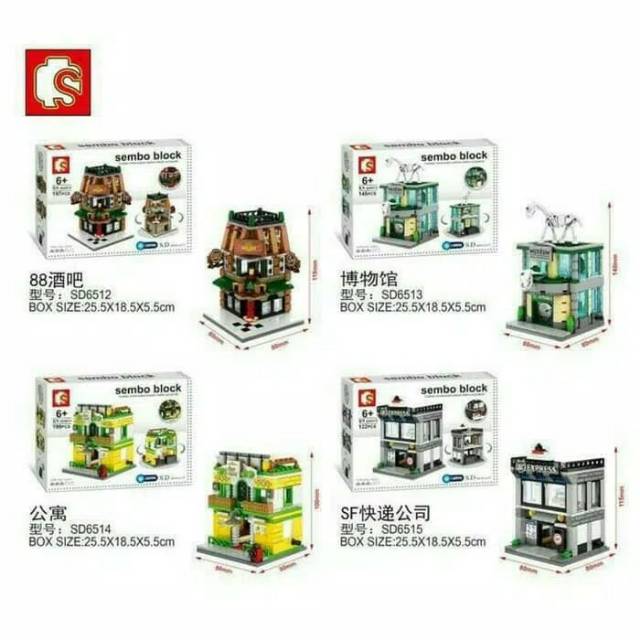 Sembo Block SD6512-6515 led