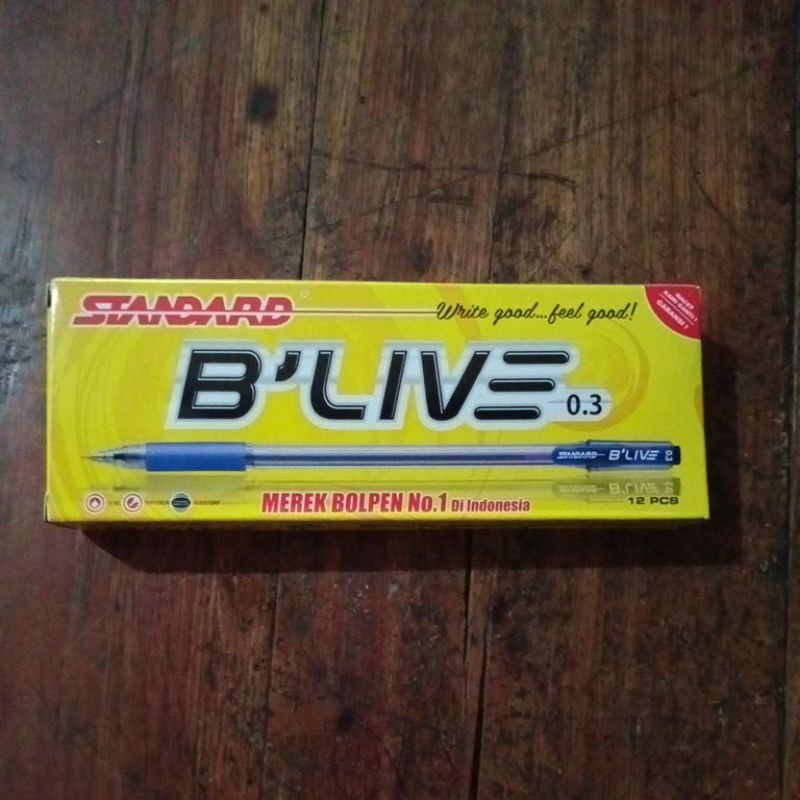 

Standard B'Live B Live Ballpoin Pen Pulpen Fancy Lucu