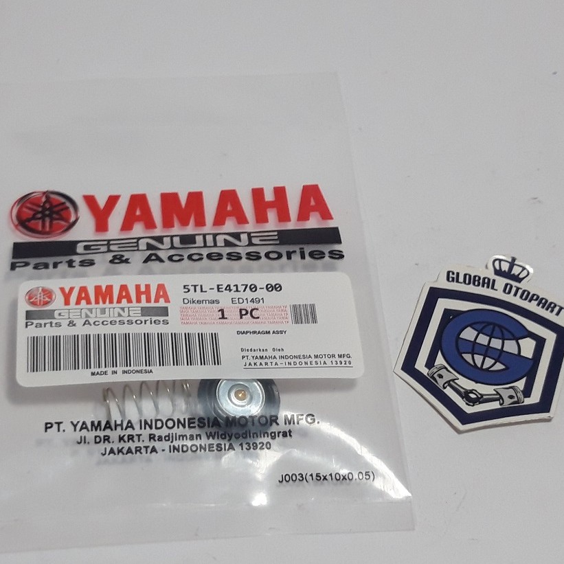 Karet Membran Karbulator Diafragma Assy Carbulator 5TL Mio 5TL-E4170-00 herosima