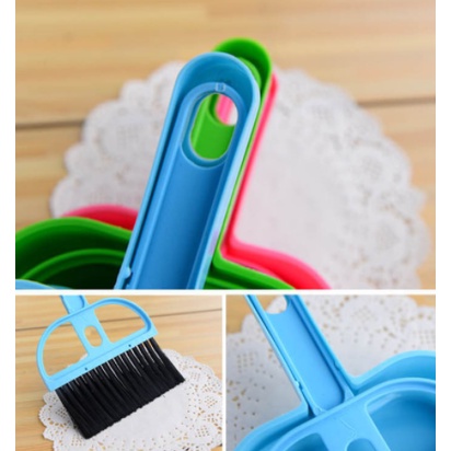 Sapu Mini dan pengki set serbaguna mini dustpan