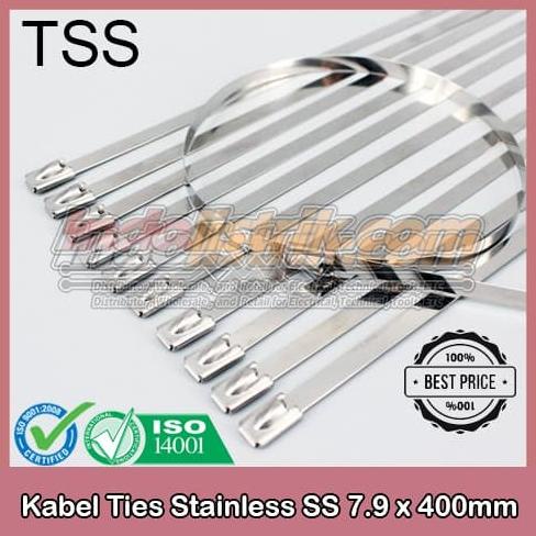 

Office & Stationery | Document Organizer | Kabel Ties Stainless Tss (Ss 7.9 X 400Mm) | Best Seller