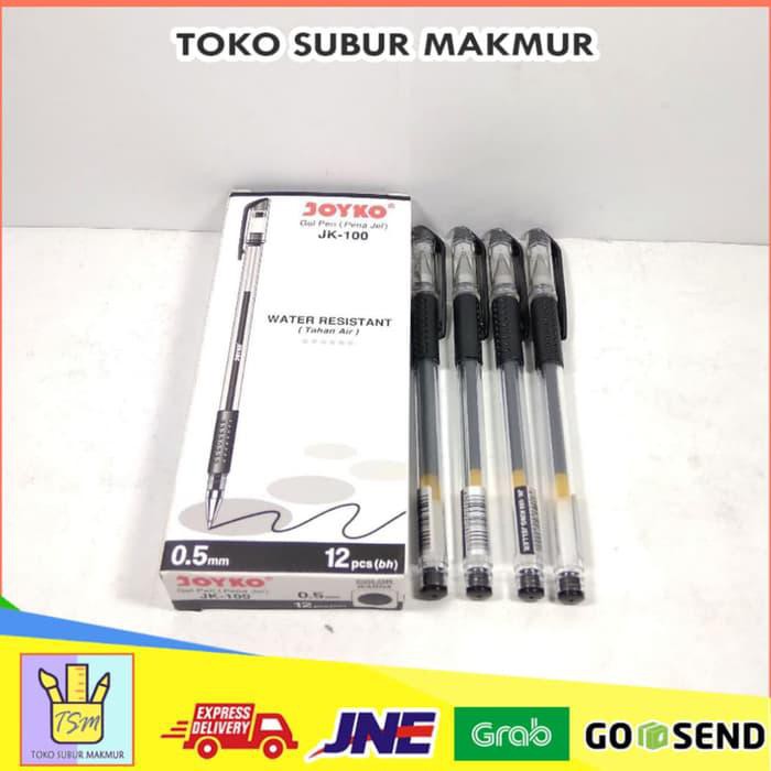 

[ECER] PULPEN GEL HITAM JK100 - JOYKO
