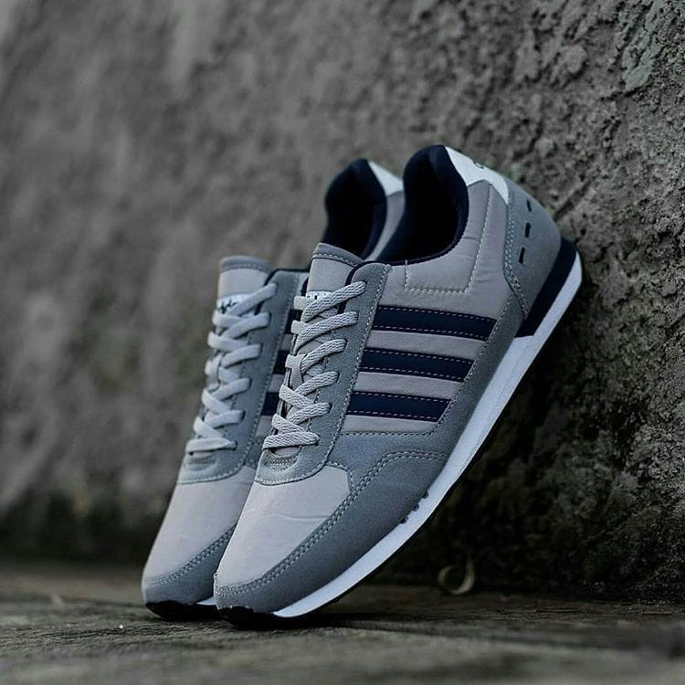 grey canvas adidas