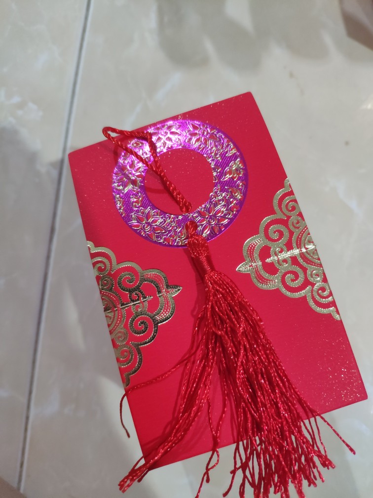 Kotak Permen Rumbai / Kotak Permen Wedding / Souvenir Wedding Shuang Xi / Sangjit