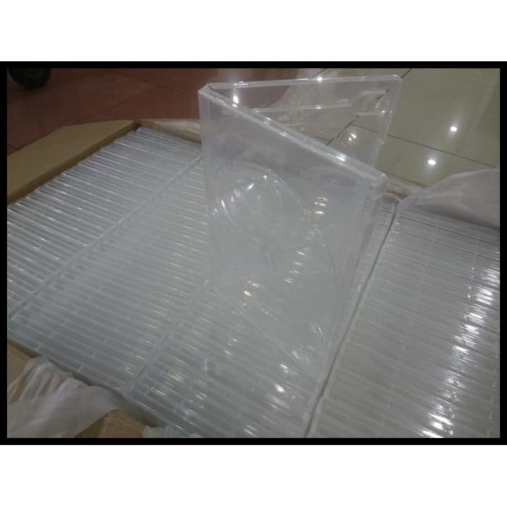 BEST SELLER SUPER CLEAR 14MM KOTAK DVD CASE DVD 2 SISI DOUBLE SIDE CASING PS4 PS3
